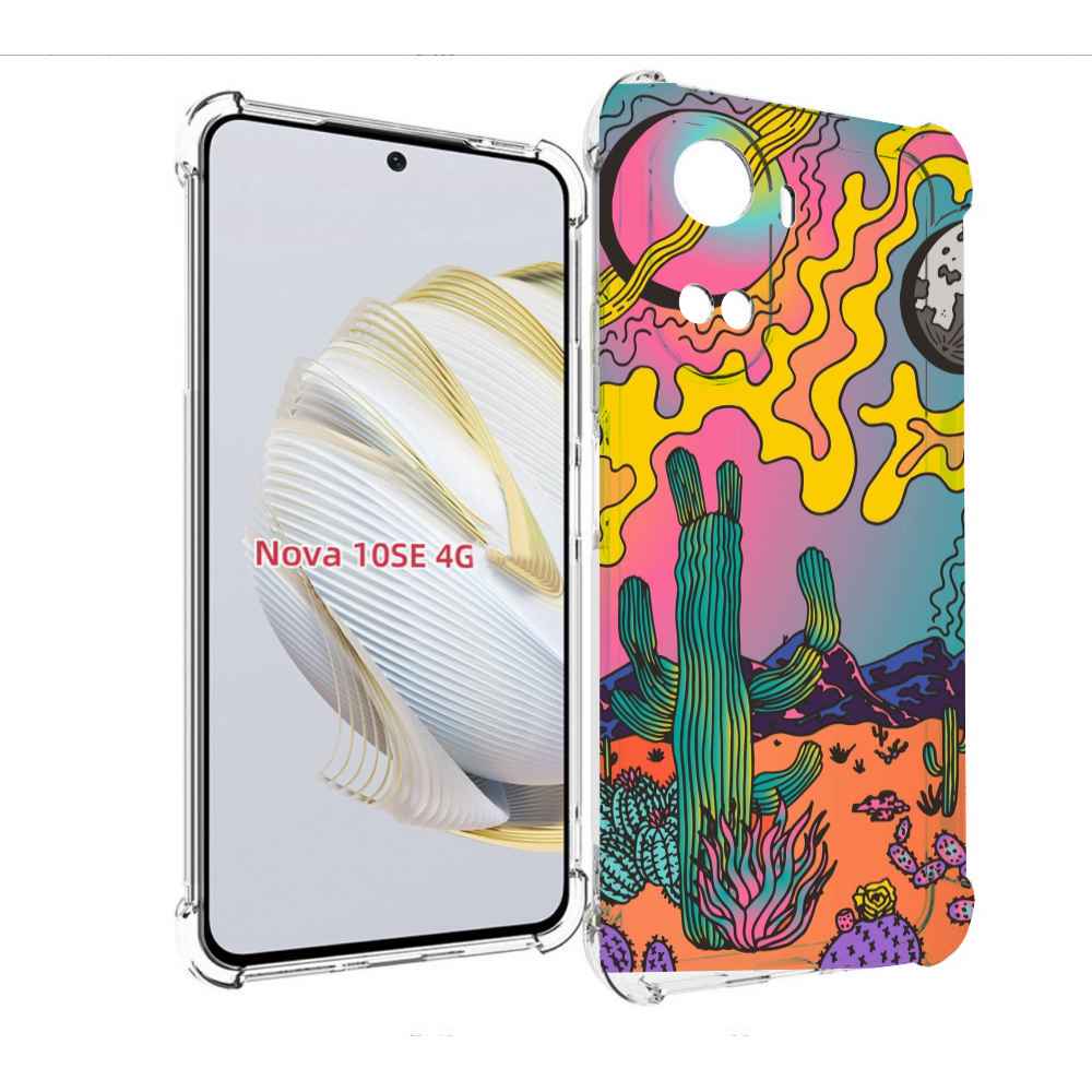 

Чехол MyPads акварельные рисунки для Huawei Nova 10 SE, Прозрачный, Tocco
