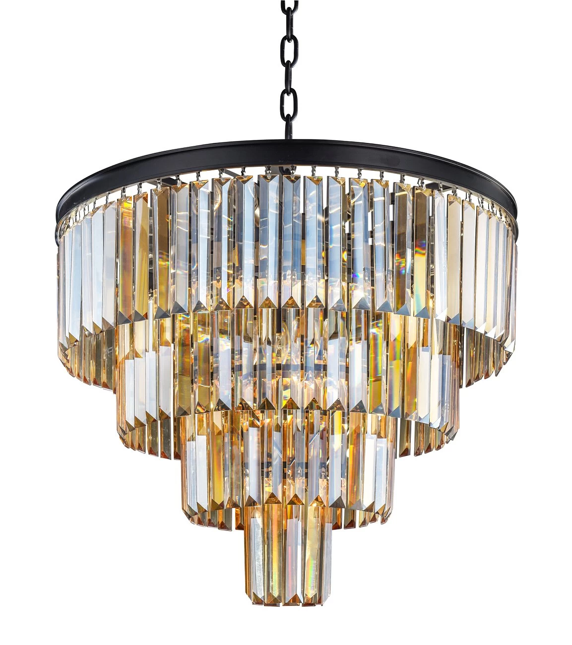 Дизайнерские люстры и светильники Odeon 4 Rings Smoke