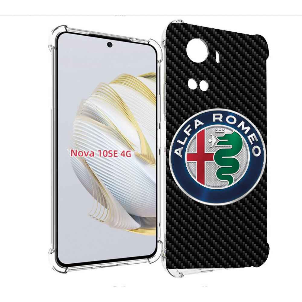 

Чехол MyPads альфа-ромео мужской для Huawei Nova 10 SE, Прозрачный, Tocco