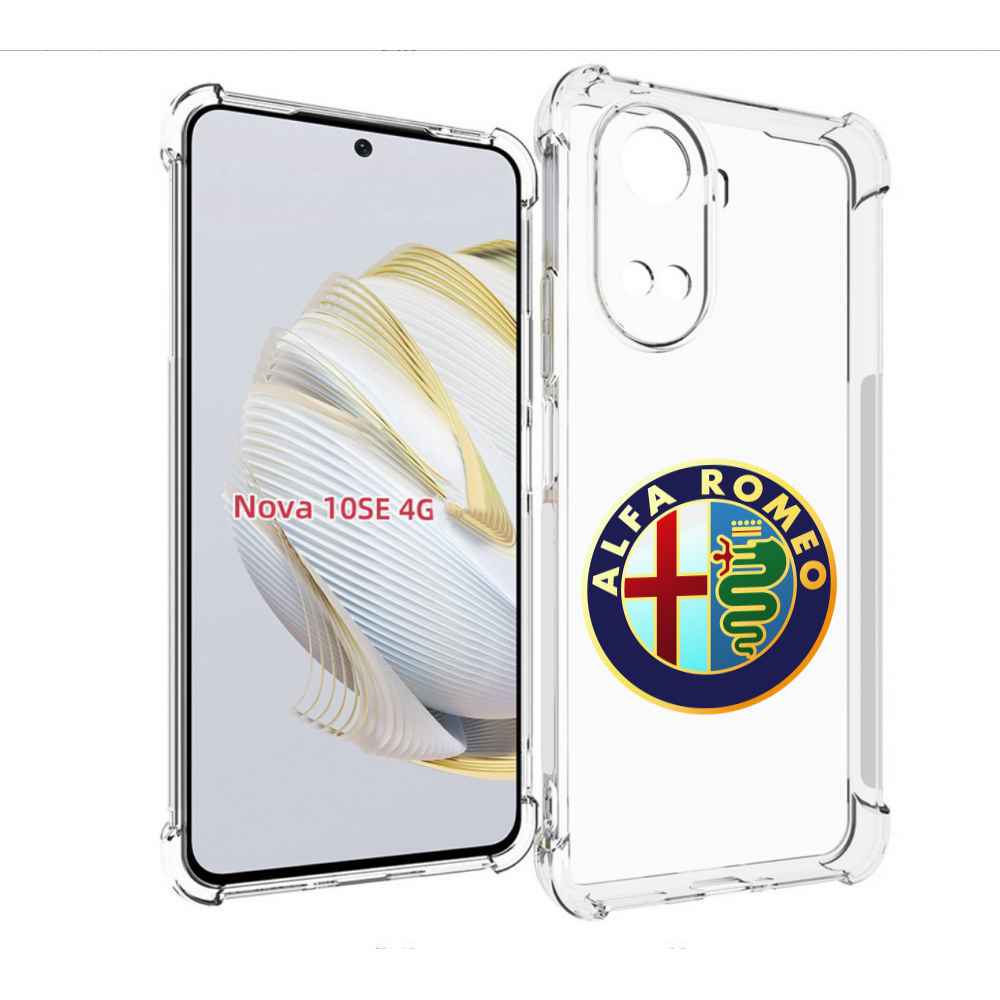 

Чехол MyPads альфа-ромео-2 мужской для Huawei Nova 10 SE, Прозрачный, Tocco