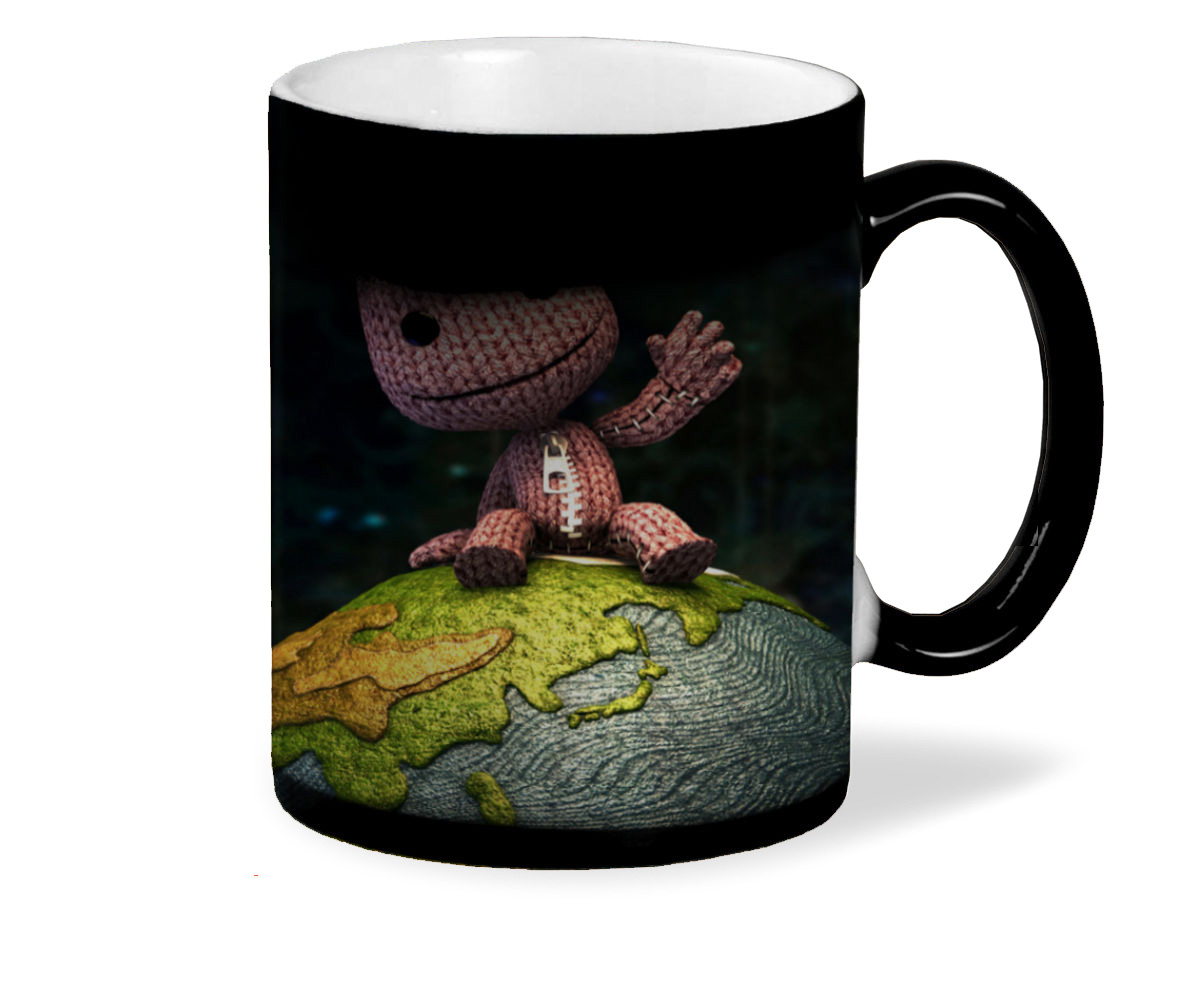 

Кружка CoolPodarok little big planet Персонаж на глобусе