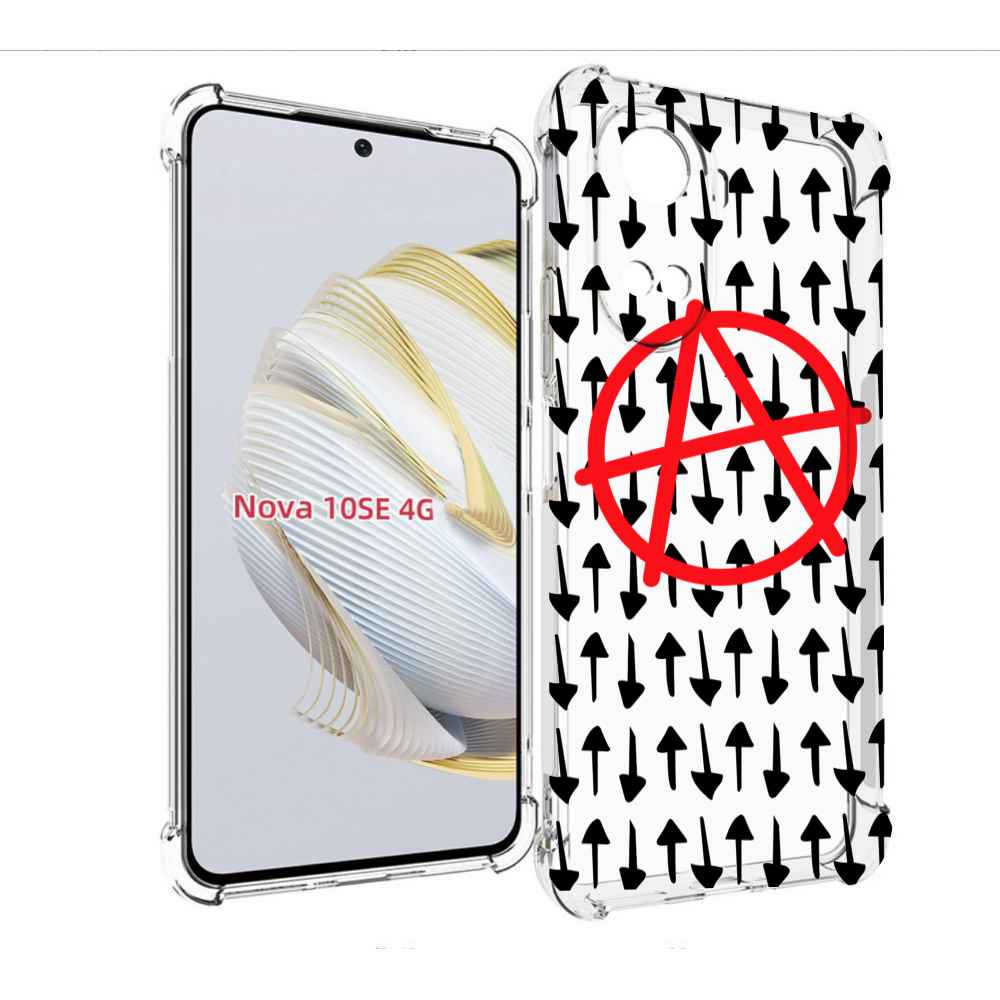 

Чехол MyPads анархия-панк для Huawei Nova 10 SE, Прозрачный, Tocco
