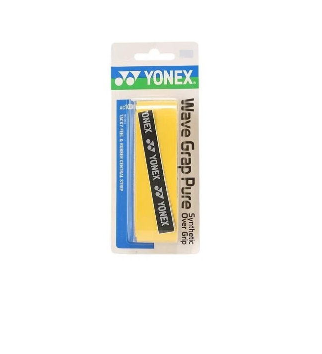 

Обмотка для ручки ракетки Yonex Overgrip AC108EX Super Grap Pure х1, Yellow, Super Grap Pure