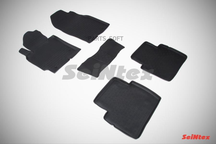 

Резиновые коврики SEINTEX с высоким бортом для Mazda CX-5 I 2012-2017 / 82717