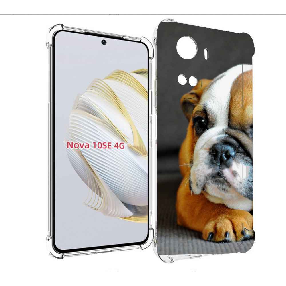 

Чехол MyPads англиискии бульдор для Huawei Nova 10 SE, Прозрачный, Tocco