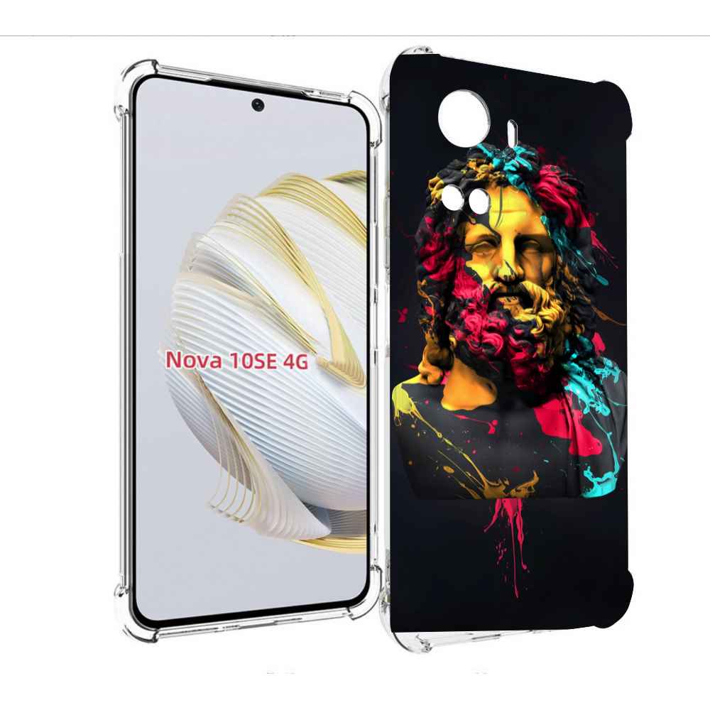 

Чехол MyPads арт-статуя-краски для Huawei Nova 10 SE, Прозрачный, Tocco