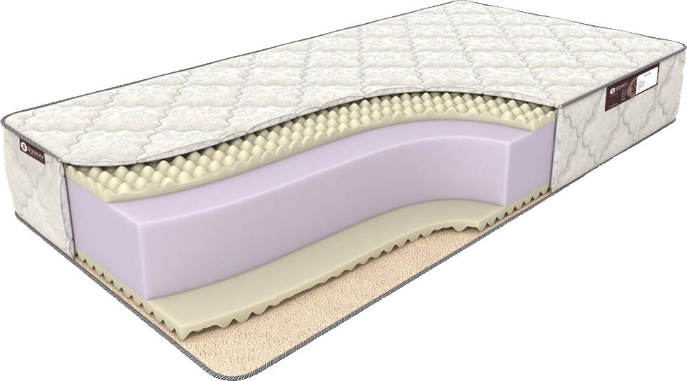 

Матрас Sonary Foam Pori 105х205, Бежевый;белый;серый;серебристый, Pori