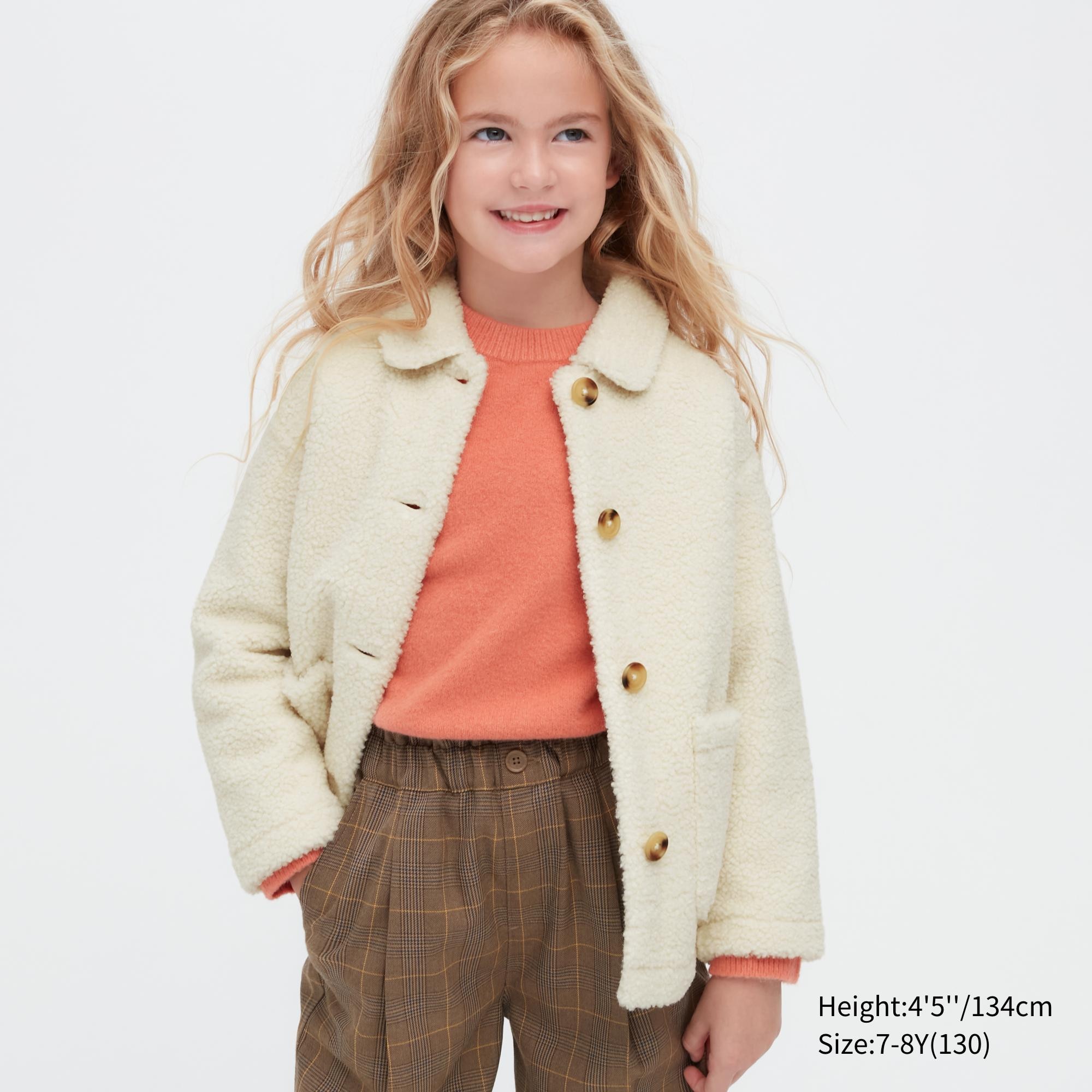 

Куртка детская UNIQLO 449824, белый, 7-8Y(130), 449824