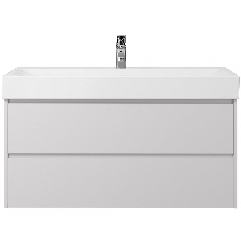 

Тумба под раковину Creto Scala 100 3-1079W, белый глянец
