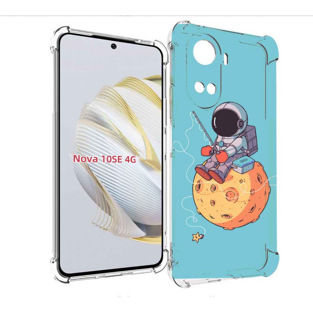 

Чехол MyPads астронавт ловит звезду для Huawei Nova 10 SE, Прозрачный, Tocco