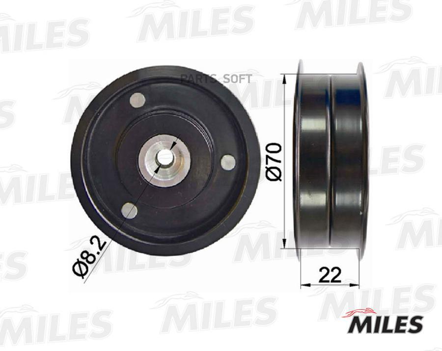 

MILES Ролик ремня приводного MILES ag03031