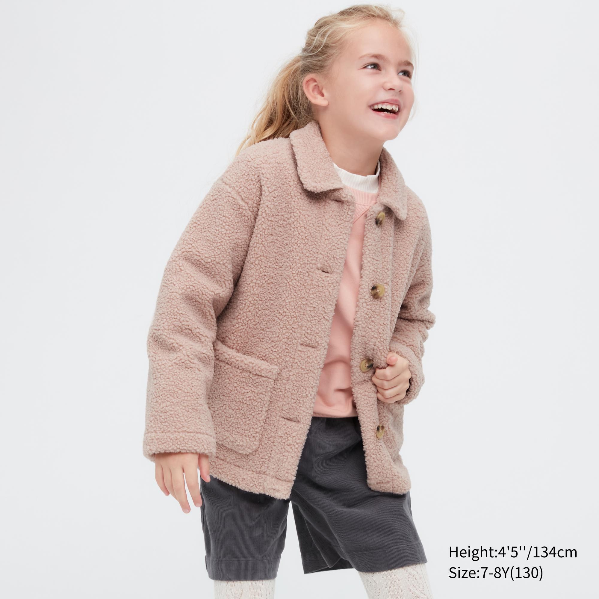 

Куртка детская UNIQLO 449824, розовый, 3-4Y(110), 449824