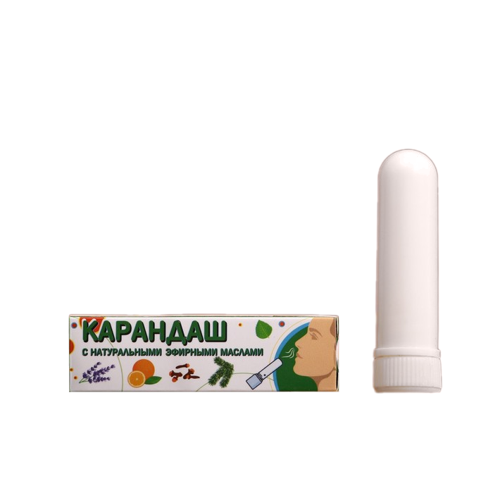 Карандаш-ингалятор от простуды Vitamuno с мятой и эвкалиптом 5 шт