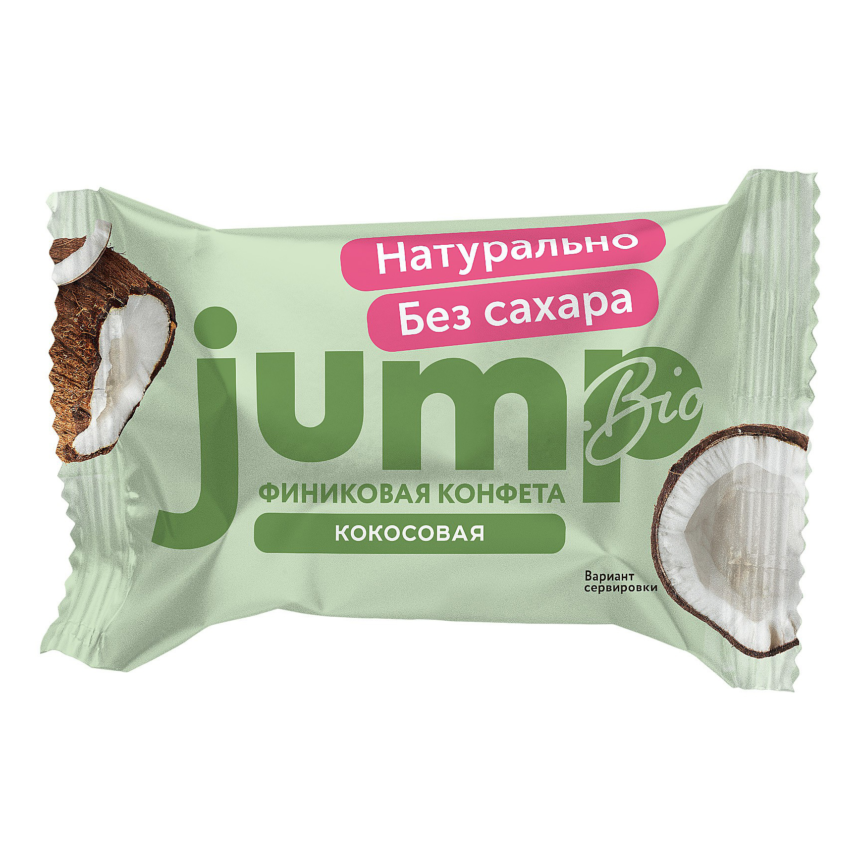 Конфета финиковая Jump Bio кокос без сахара 200 г