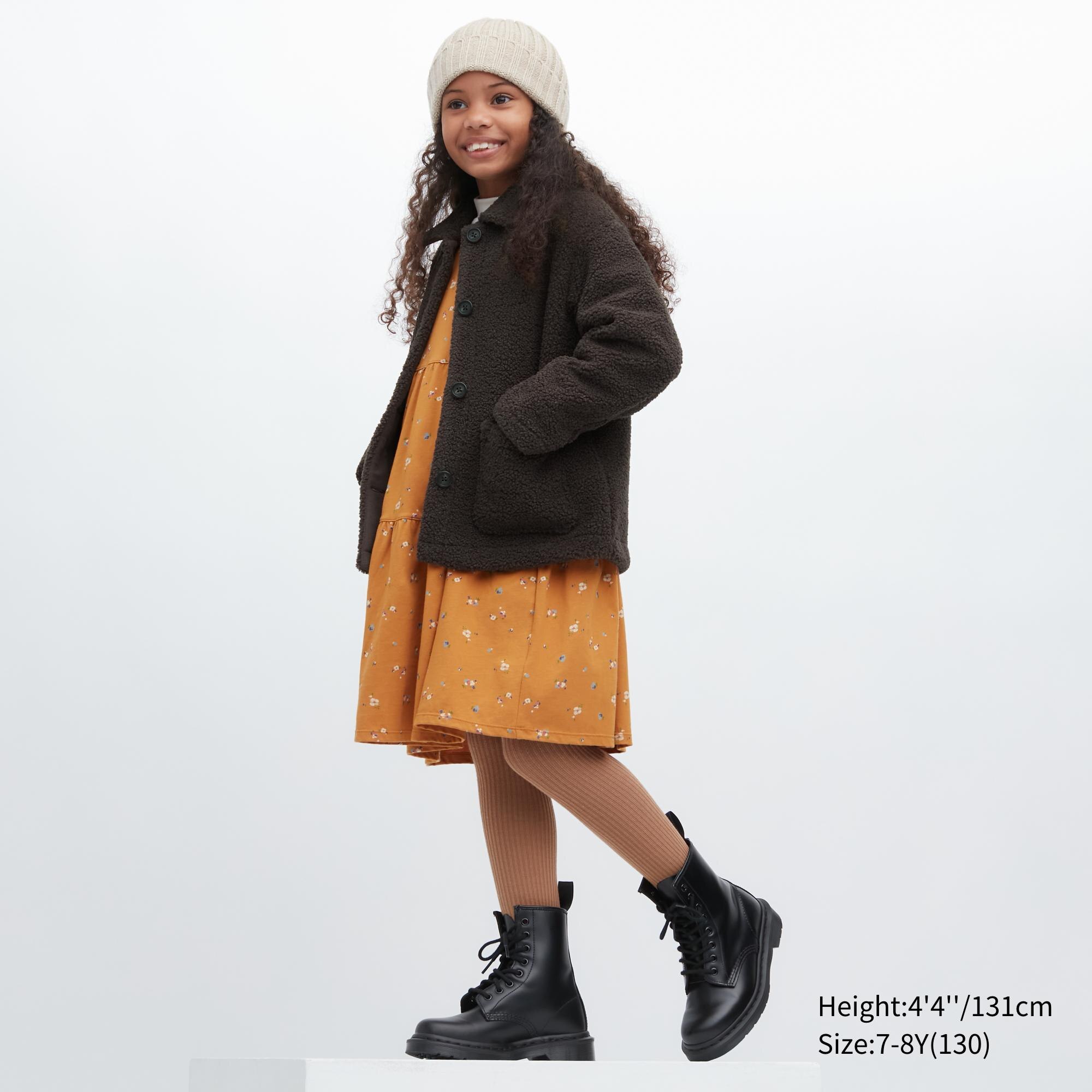 

Куртка детская UNIQLO 449824, темно коричневый, 13Y(160), 449824