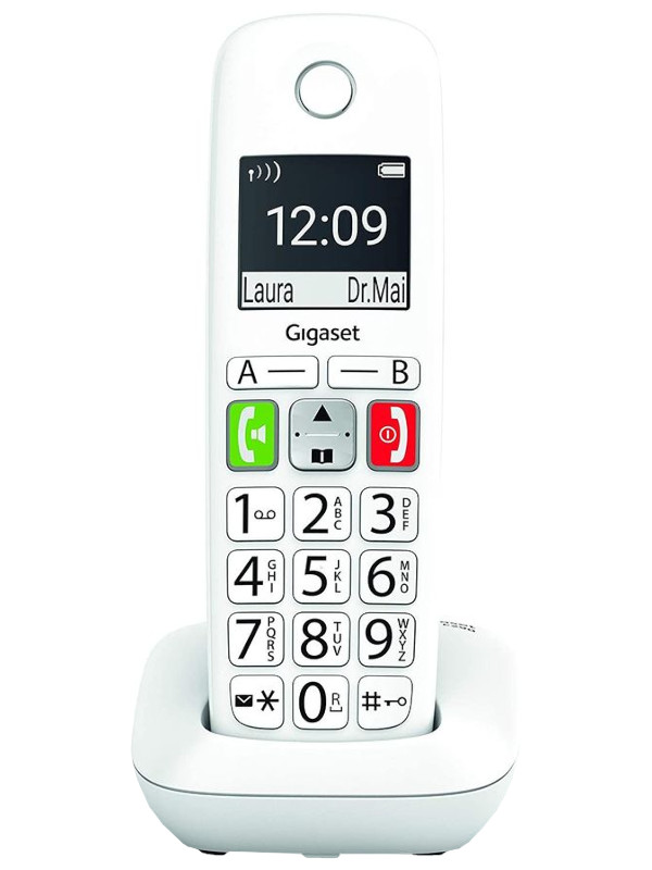 фото Dect телефон gigaset e290hx white