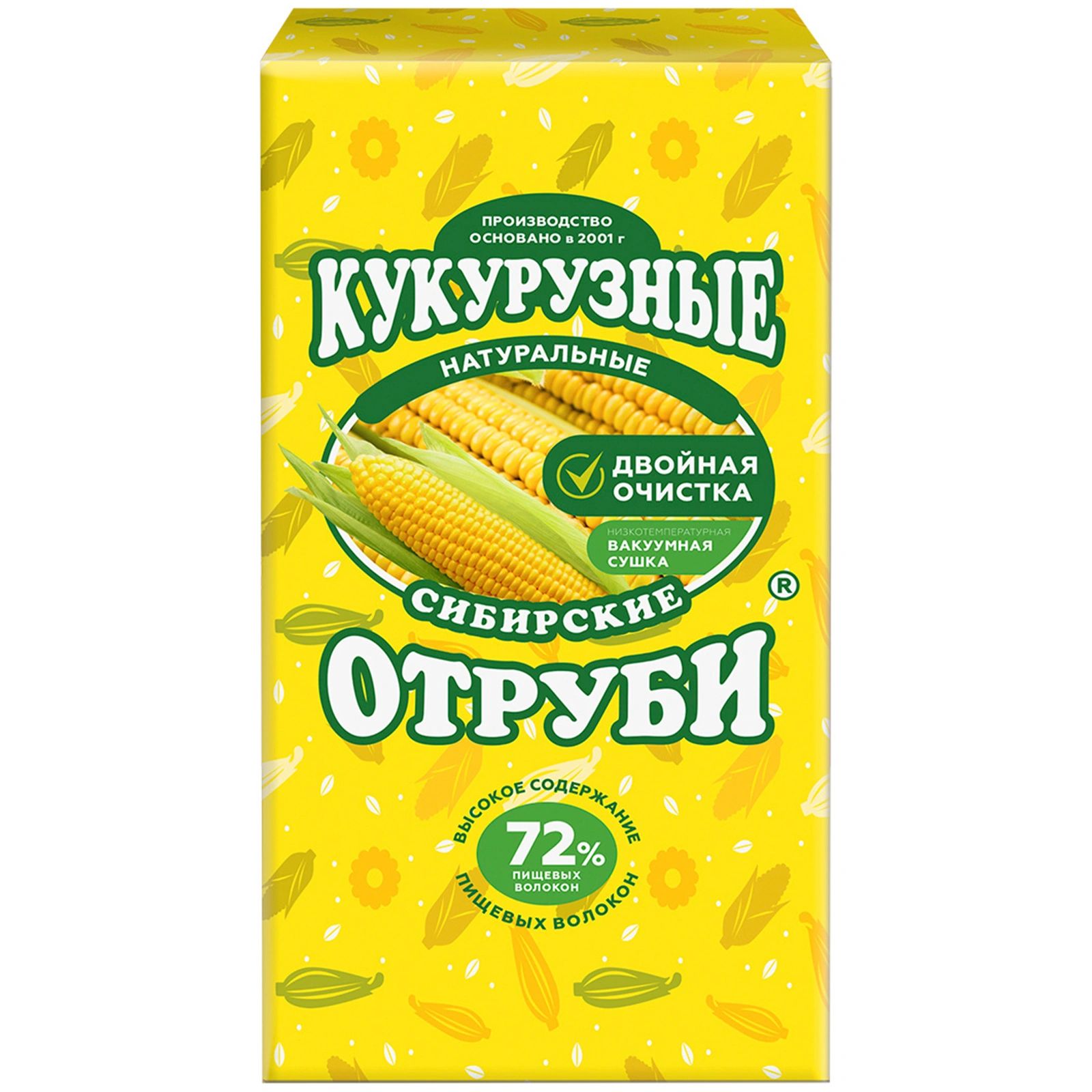 Отруби Сибирские отруби Кукурузные натуральные 200 г