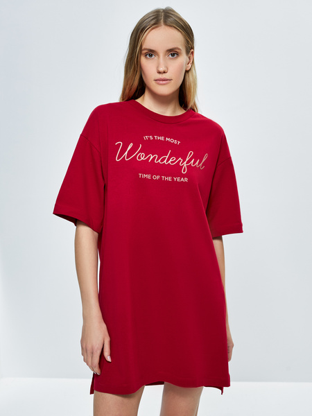

Платье домашнее женское ZARINA 2462500535 красное M/L, 2462500535