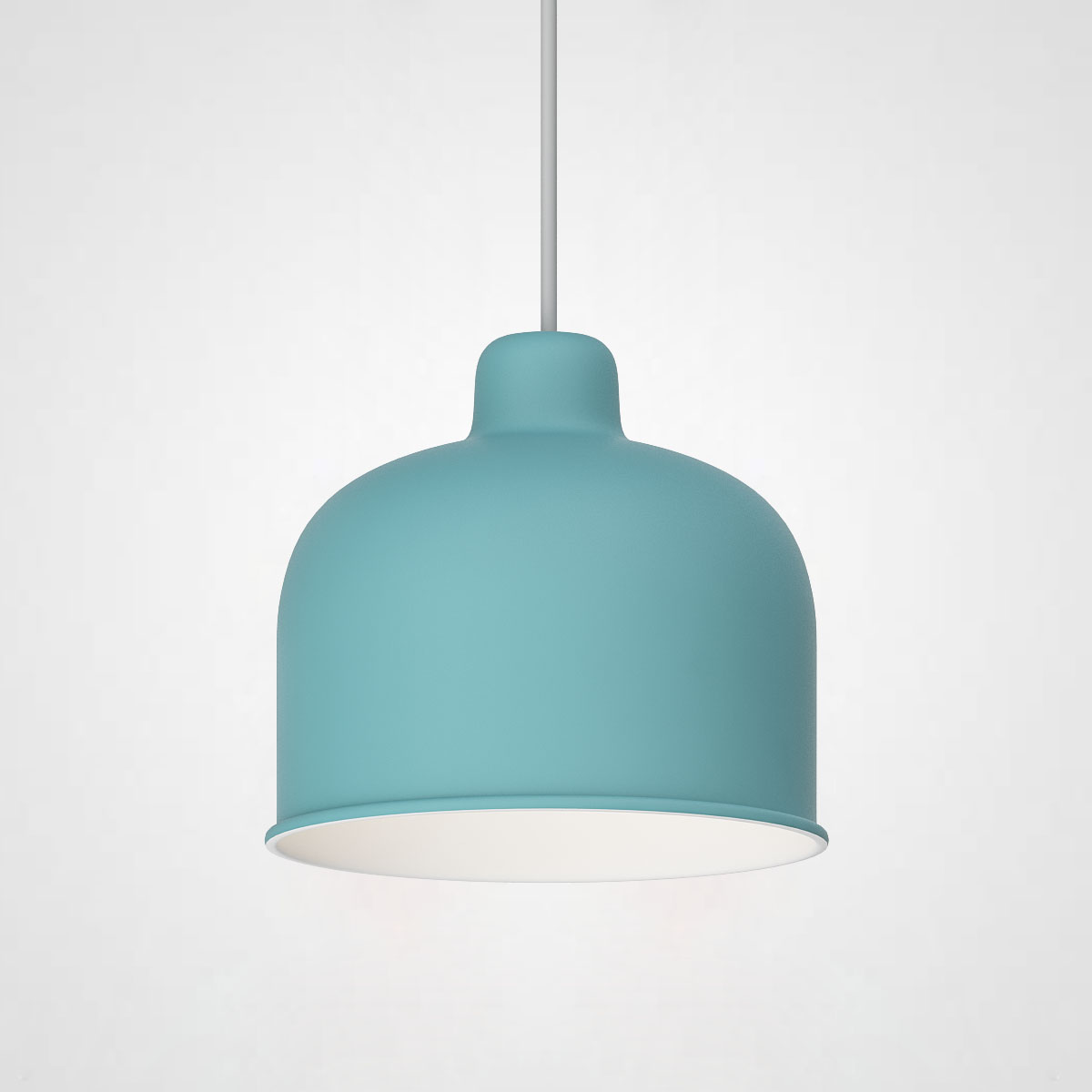 фото Люстра grain pendant lamp blue imperiumloft