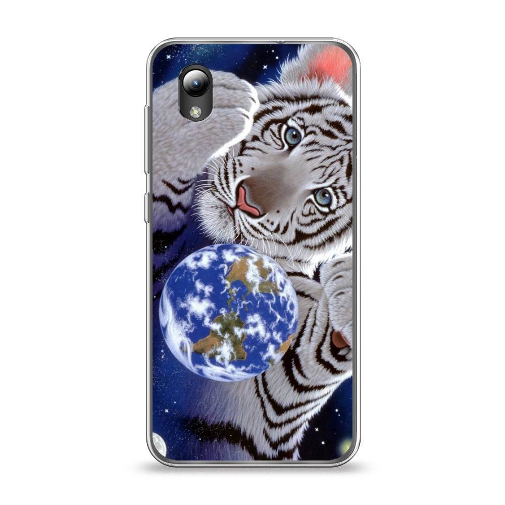 Чехол на ZTE Blade A3 2019Тигренок и Земля
