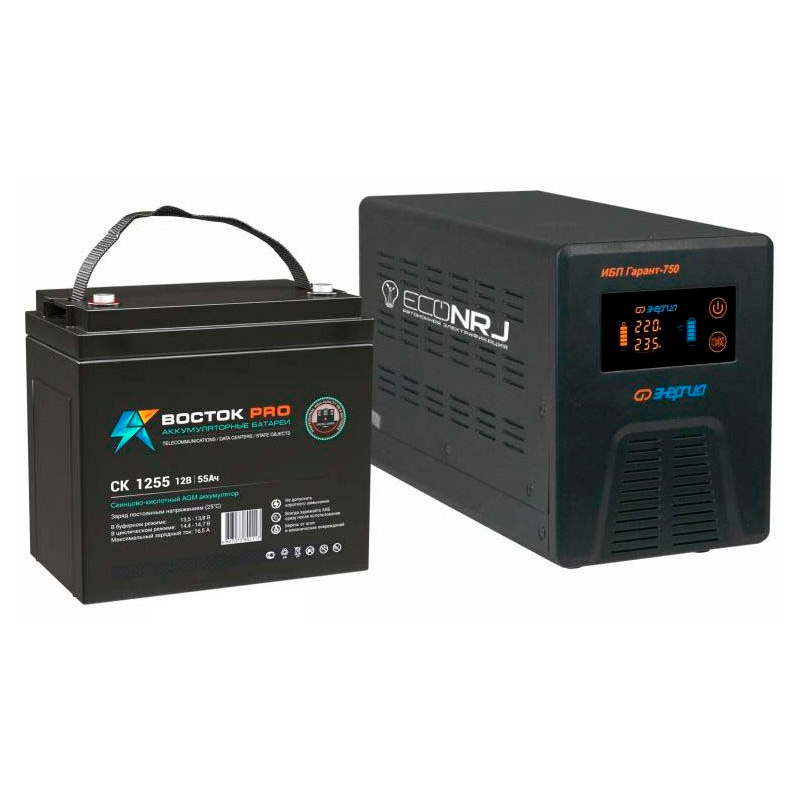 

Источник бесперебойного питания СОЛАРМСК (PN750+CK1255)