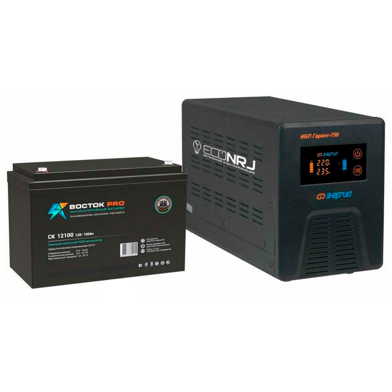 

Источник бесперебойного питания СОЛАРМСК (PN750+CK12100)