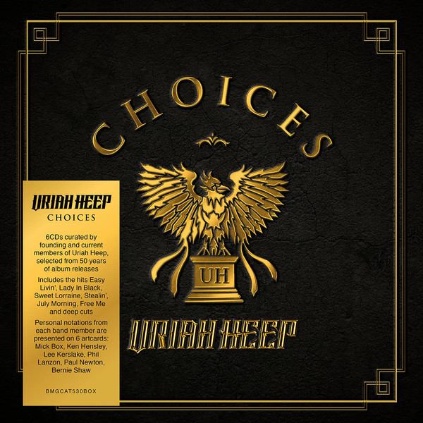 фото Uriah heep / choices (6cd) bmg