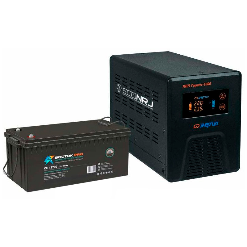 

Источник бесперебойного питания СОЛАРМСК (PN1000+CX12200)
