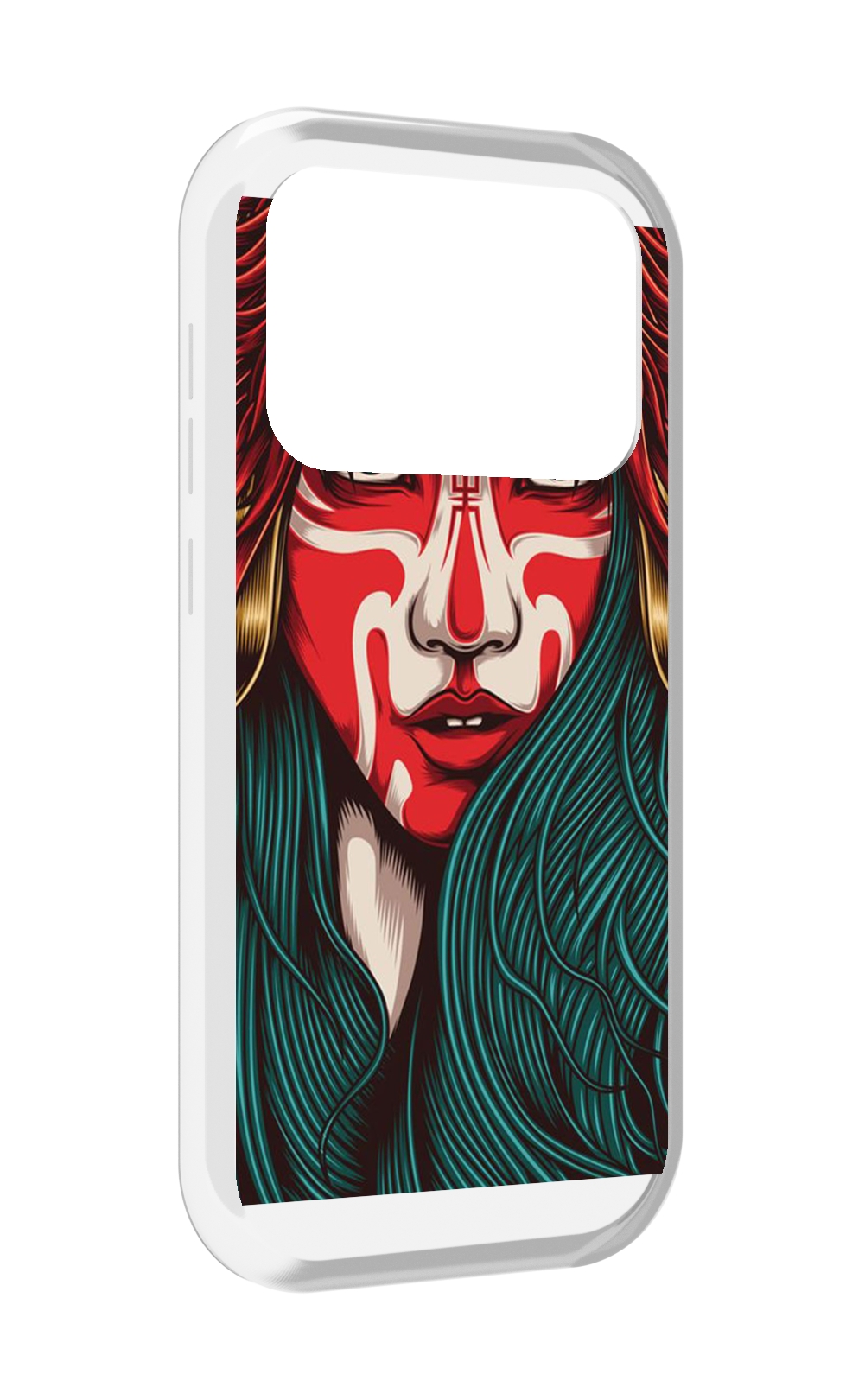 

Чехол MyPads девушка-в-маскировке для Oukitel F150 Air1 Pro / F150 Air1, Прозрачный, Tocco