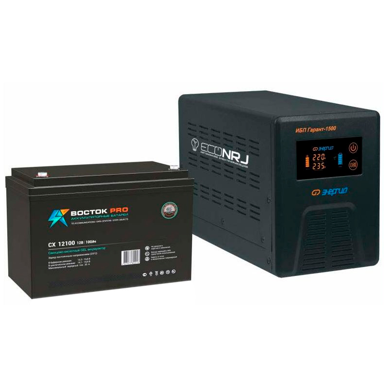 

Источник бесперебойного питания СОЛАРМСК (PN1500+CX12100)