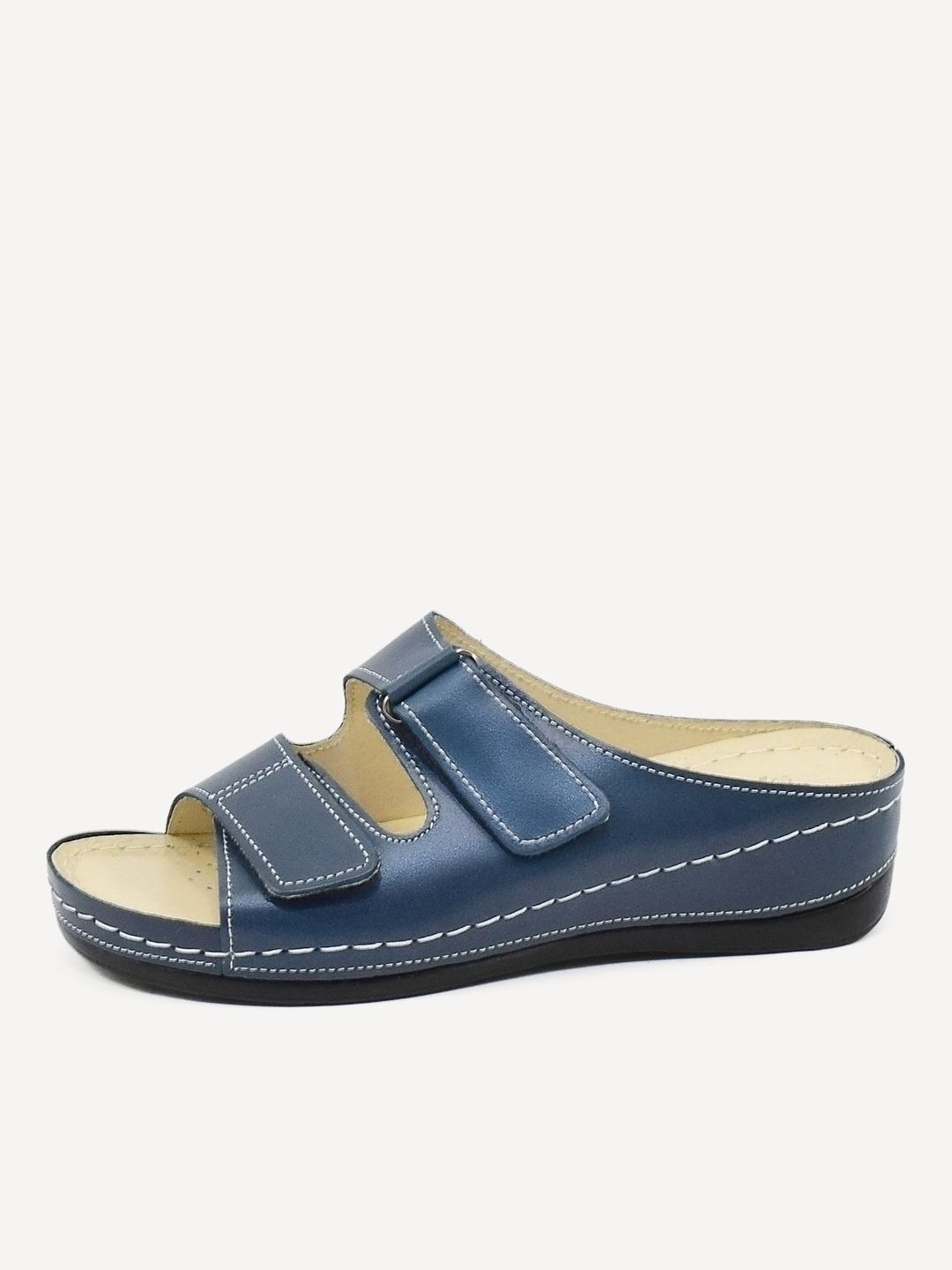 Сабо женские Melitta Shoes 010 синие 39 RU