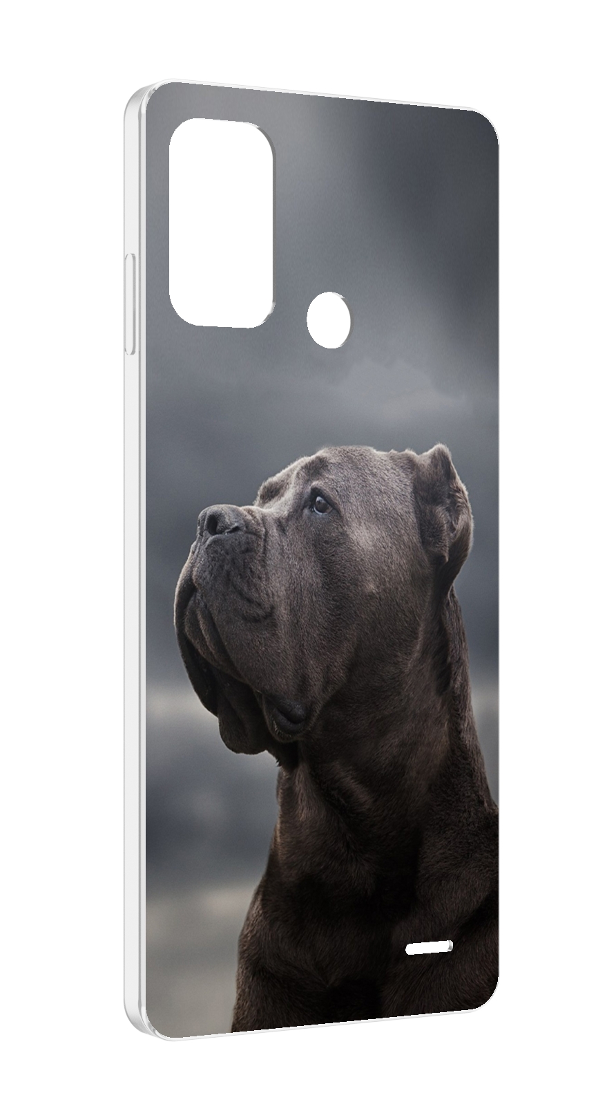 

Чехол MyPads кане корсо для ZTE Blade A52, Прозрачный, Tocco