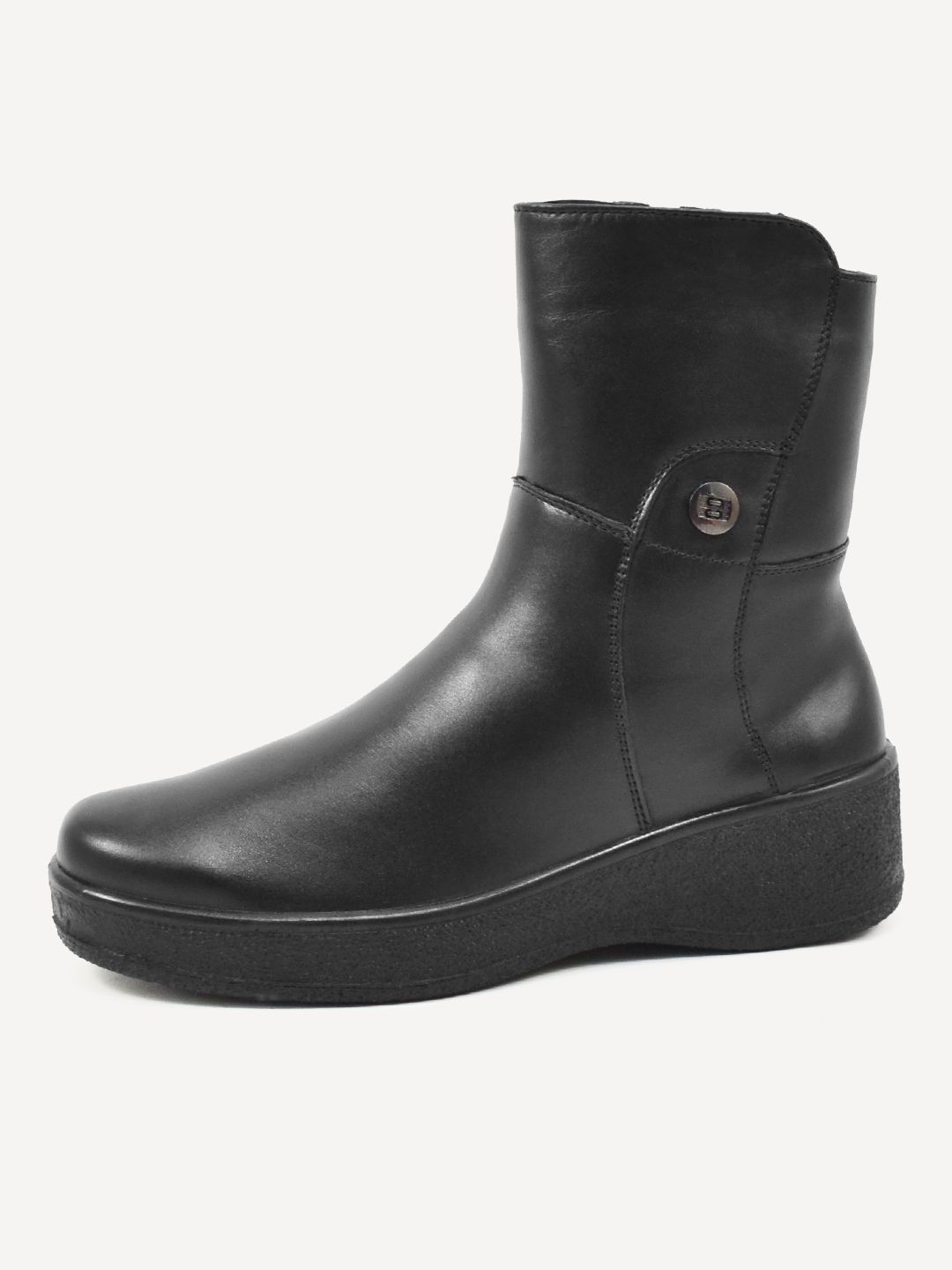 Полусапоги женские Melitta Shoes 5581/3 черные 38 RU