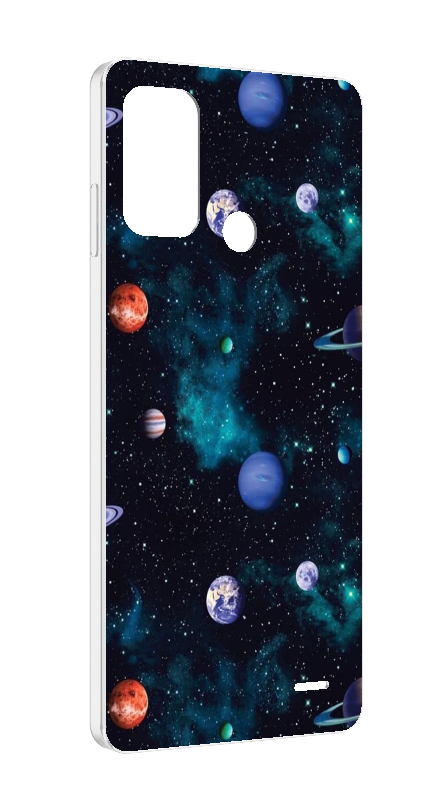 

Чехол MyPads космическое-пространство для ZTE Blade A52, Прозрачный, Tocco