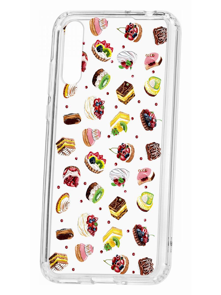 фото Чехол для huawei y8p kruche print cake кruче