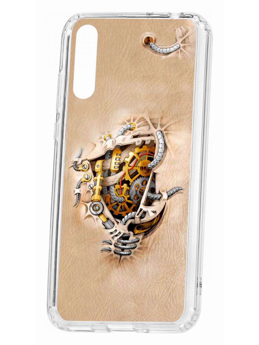 фото Чехол для huawei y8p kruche print механизм кruче