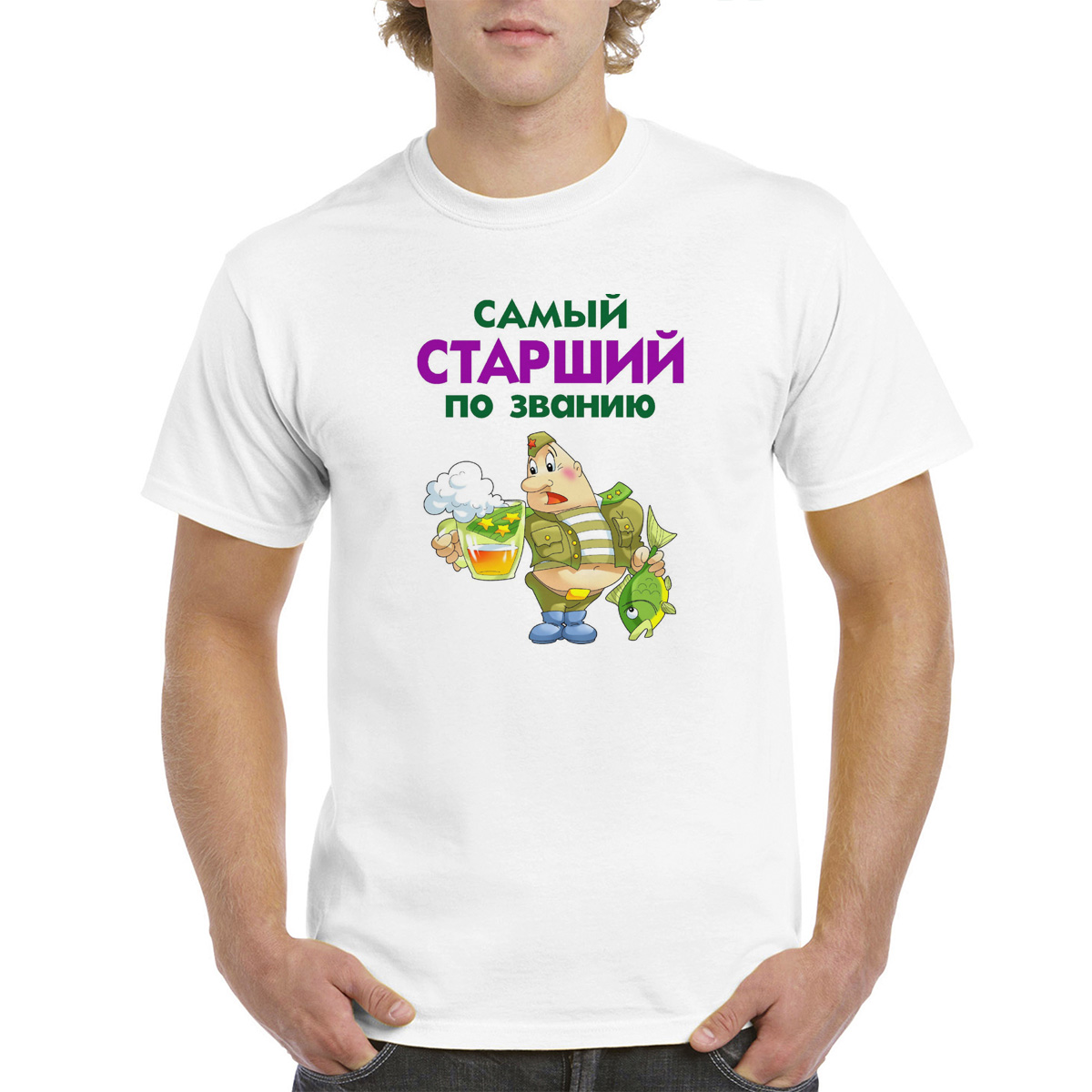 

Футболка унисекс CoolPodarok M0113336 белая 46 RU, Белый, M0113336