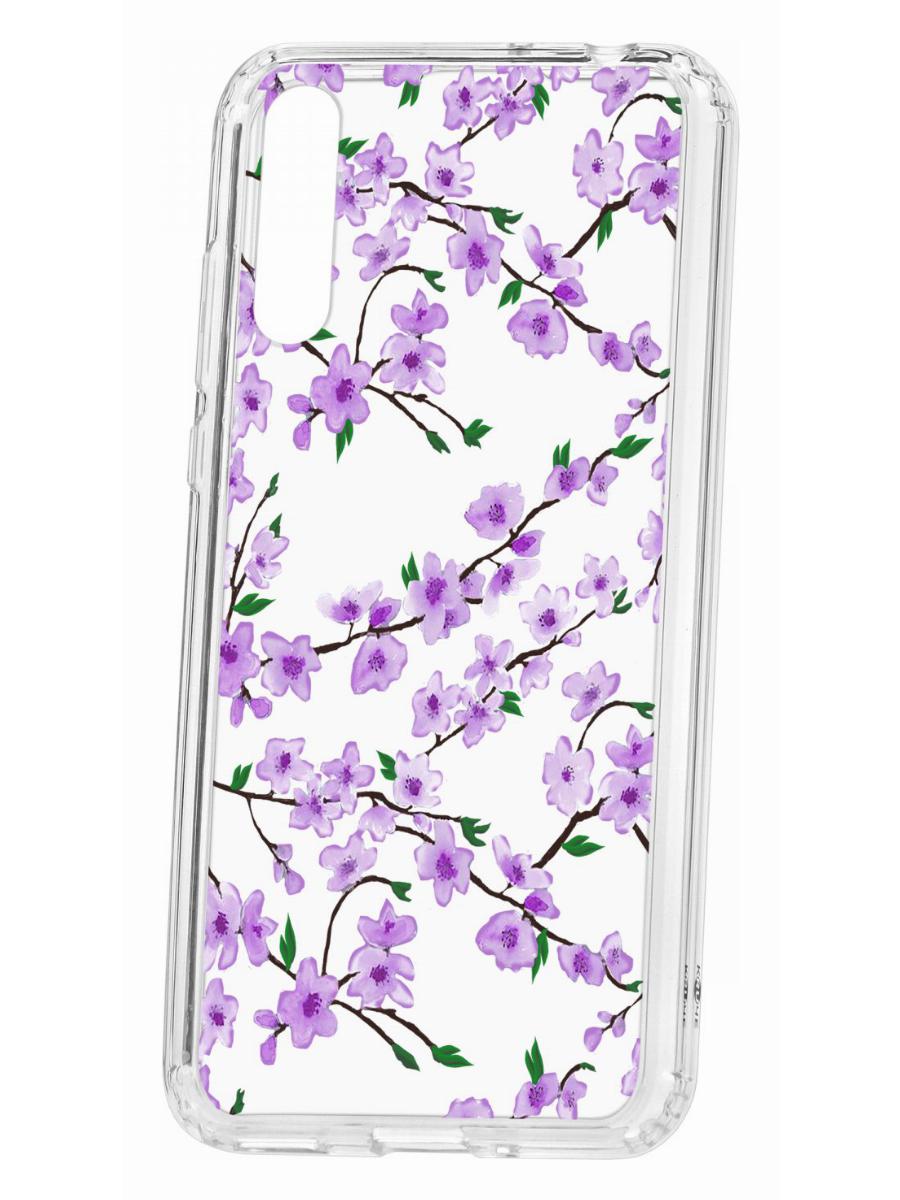 фото Чехол для huawei y8p kruche print сакура кruче