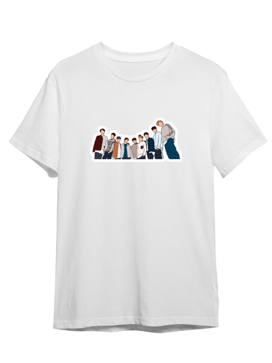 

Футболка унисекс Каждому Своё Stray Kids/K-Pop/Корея MGSK5 белая 4XL, Белый, "Stray Kids/K-Pop/Корея" MGSK5