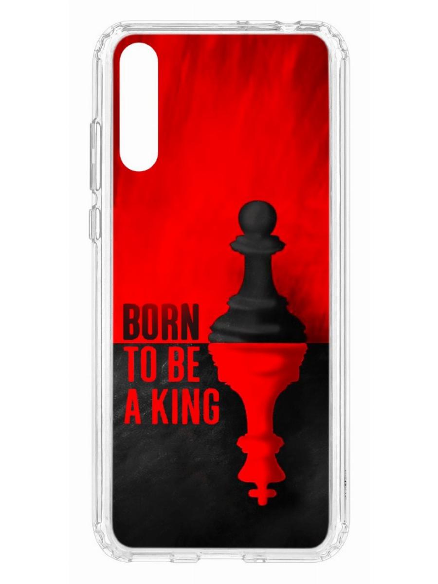 фото Чехол для huawei y8p kruche print born to be a king кruче