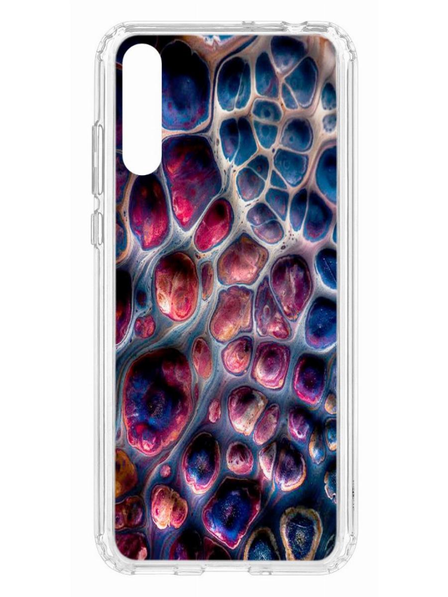 фото Чехол для huawei y8p kruche print сплав кruче