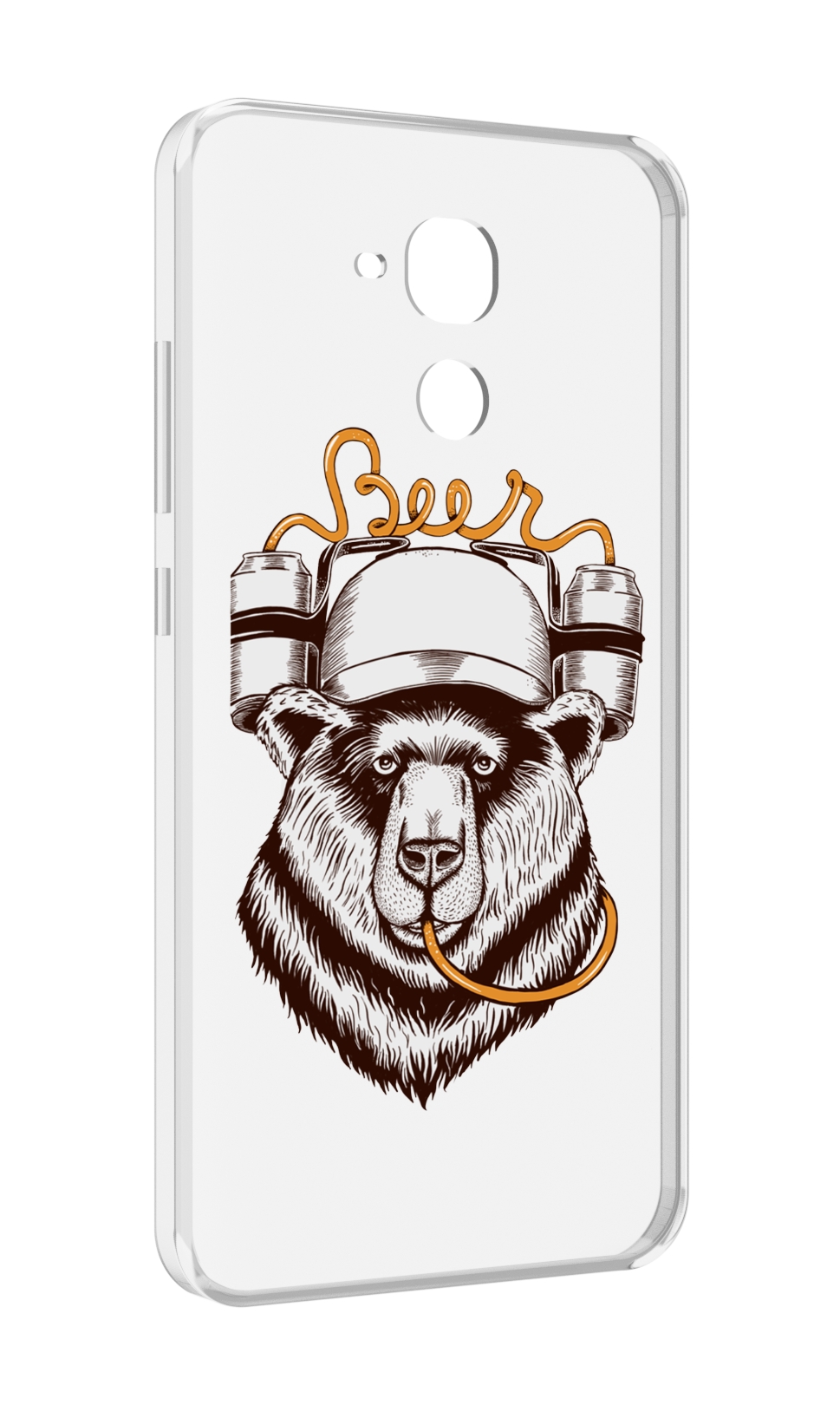 

Чехол MyPads пивной медведь для Huawei Honor 5C/7 Lite/GT3 5.2, Прозрачный, Tocco