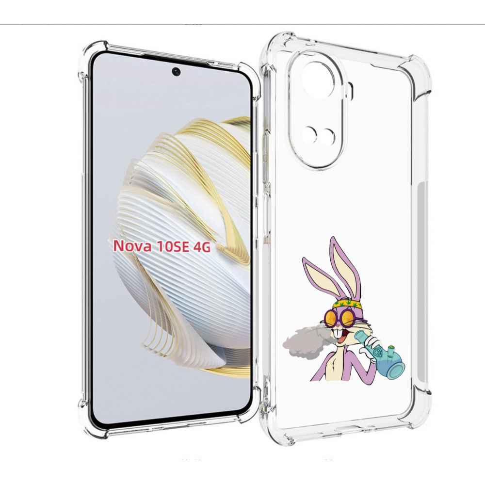 

Чехол MyPads бакс-банни-любитель-подымить для Huawei Nova 10 SE, Прозрачный, Tocco
