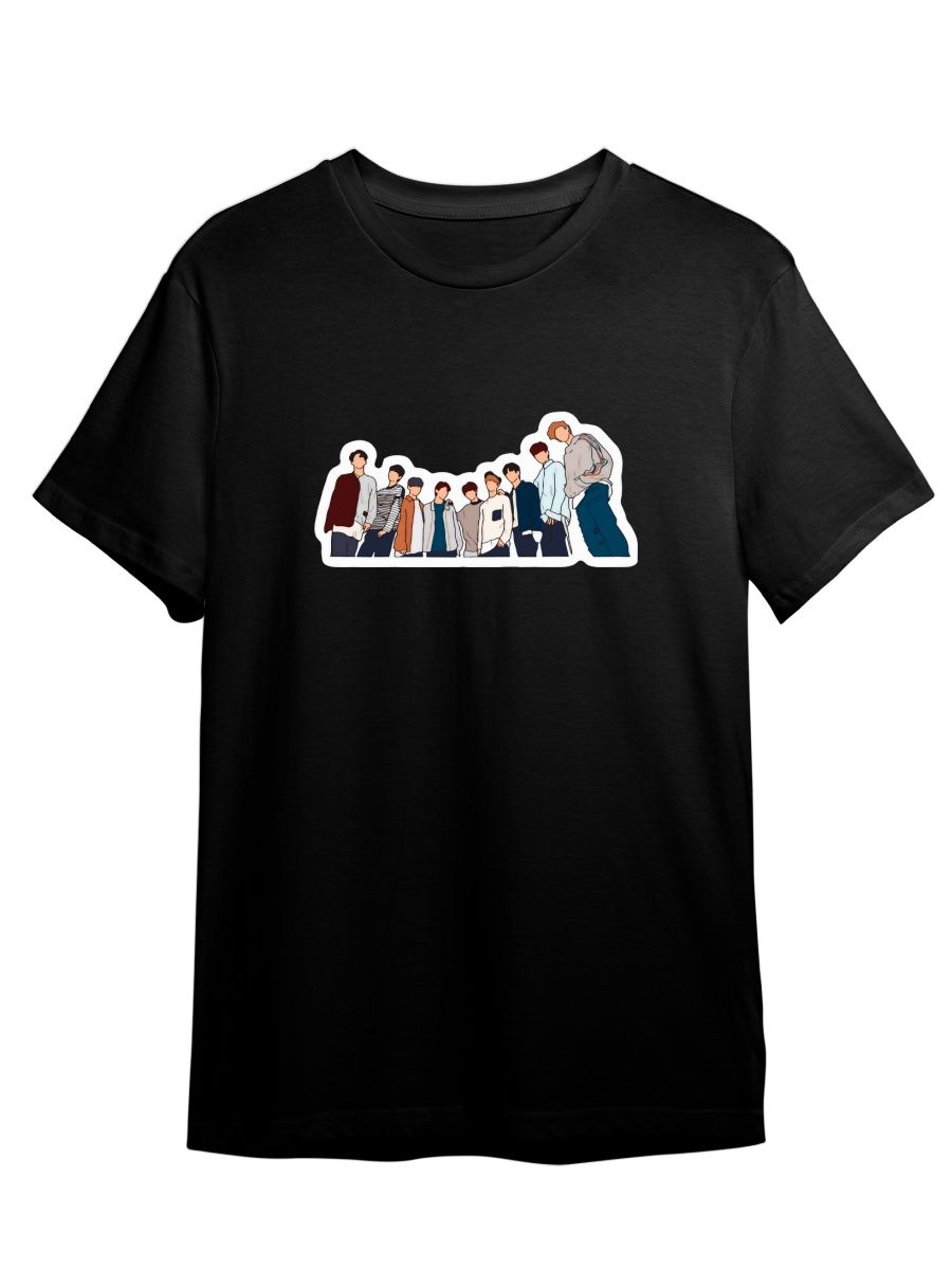 

Футболка унисекс Каждому Своё Stray Kids/K-Pop/Корея MGSK5 черная XS, Черный, "Stray Kids/K-Pop/Корея" MGSK5