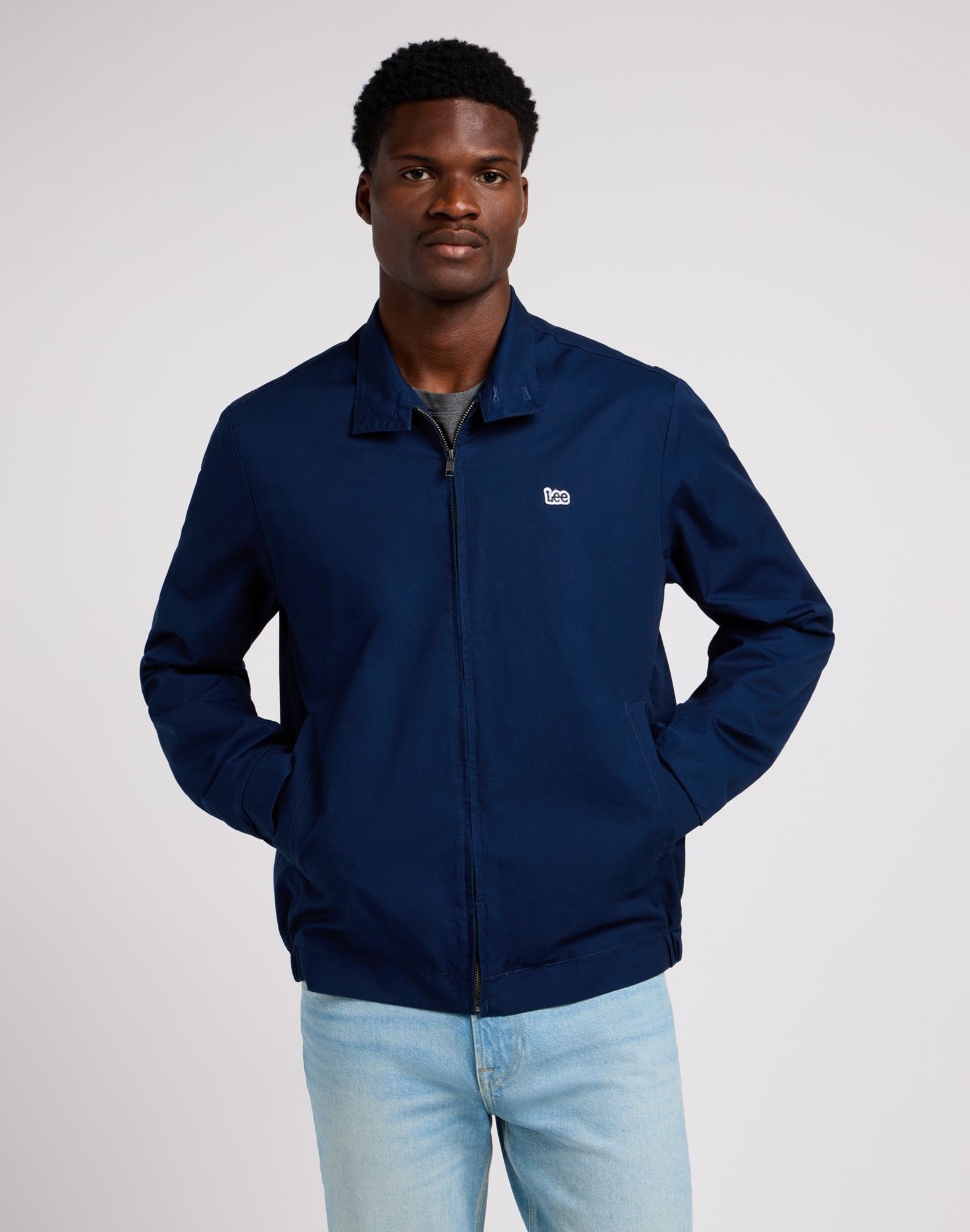 

Ветровка мужская Lee HARRINGTON JACKET черная XXL, Черный, HARRINGTON JACKET