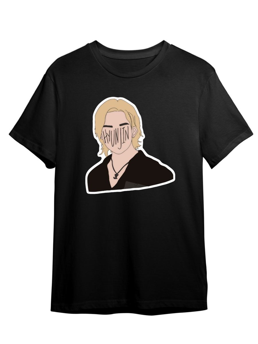 

Футболка унисекс Каждому Своё Stray Kids/K-Pop/Корея MGSK6 черная 3XL, Черный, "Stray Kids/K-Pop/Корея" MGSK6