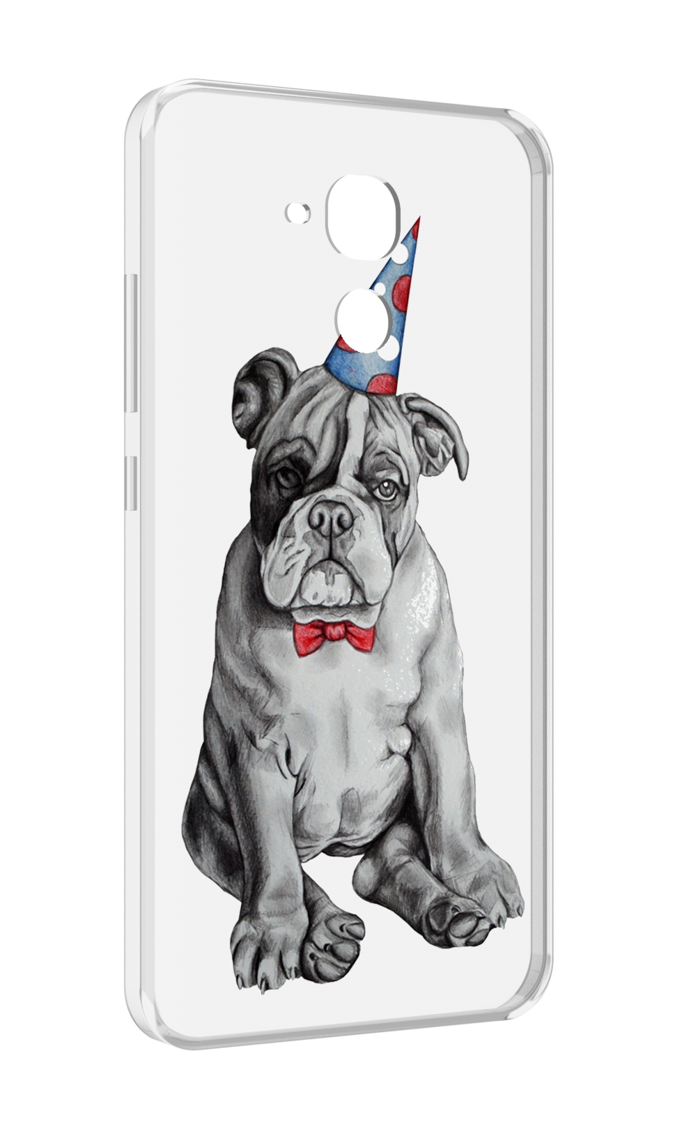 

Чехол MyPads праздничный щенок для Huawei Honor 5C/7 Lite/GT3 5.2, Прозрачный, Tocco