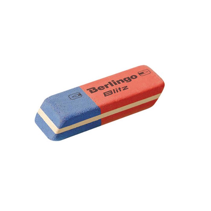 

Ластик 42х14х8 мм Blitz BLc_00016 Berlingo, Разноцветный