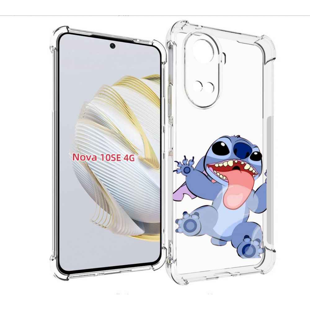 

Чехол MyPads большой-стич для Huawei Nova 10 SE, Прозрачный, Tocco