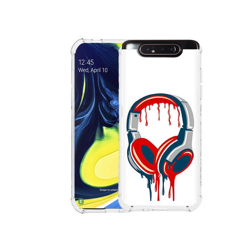 

Чехол MyPads Tocco для Samsung Galaxy A80 не делай громко (PT128473.599.517), Прозрачный, Tocco